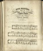 [1851] Buda Mazurka Composed for the Piano Forte by Francis Groebl.